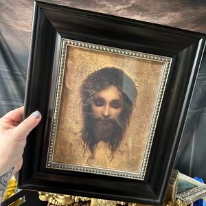 Scary Jesus Optical Illusion Art